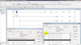 Mitsubishi PLC interfaced RFID via RS232 PLC RFID [upl. by Emee964]