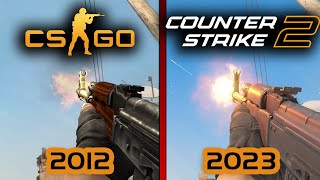 THE BIG COMPARISON  CSGO vs CS2  PC  ULTRA [upl. by Asseret694]