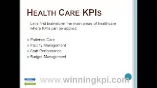 Health Care KPIs Example [upl. by Kletter]