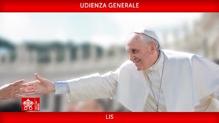 Udienza Generale 22 novembre 2023 Papa Francesco LIS [upl. by Einahpehs]