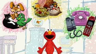 Elmos World Pets Food amp Telephones PC Game [upl. by Ajssatan845]