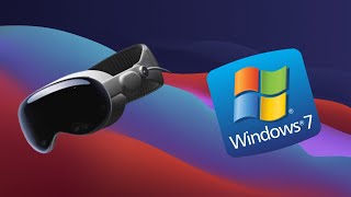 Windows 7 on a vision pro [upl. by Caitrin]