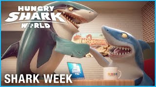 Hungry Shark World Meet the Sharks  Shark Week  Ubisoft NA [upl. by Amin]