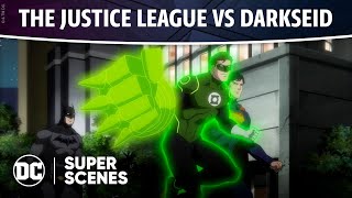 Justice League War  The Justice League vs Darkseid  Super Scenes  DC [upl. by Eiliak]