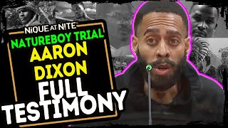 AARON DIXON TESTIMONY [upl. by Sanfred338]