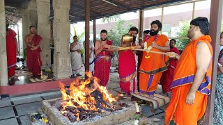 Guru pushyami Chandi homam [upl. by Gujral]