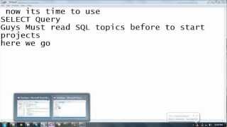 Database Connectivity visual basic 2012 with MS Access part 4 [upl. by Hannan]