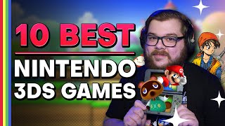 Ranking the Top 10 Best 3DS Games [upl. by Ecirtram]