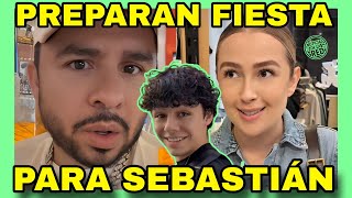 LARRY Y KENIA PREPARAN UNA GRAN FIESTA PARA SEBASTIÁN NOTICIAS DE LA RED [upl. by Yentnuoc]