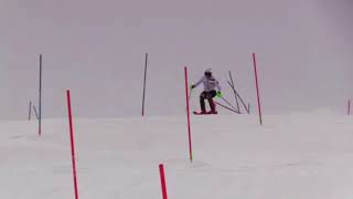 WORLD CUP SKI RACERS SLALOM TRAINING 11 [upl. by Rayna]