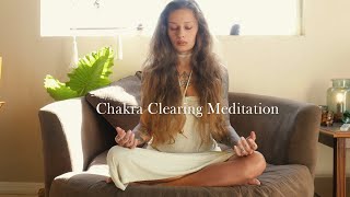 🪷 Guided Meditation to Clear the Chakras Remove Blockages amp Revitalize the Mind Body and Soul [upl. by Lihcox79]