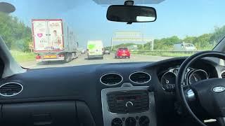 Rochester to Essex M25 dartford crossing [upl. by Tiena]