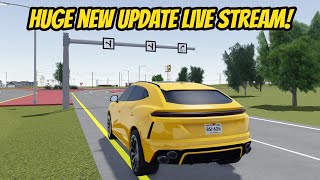 Greenville Wisconsin Roblox l HUGE UPDATE LIVE STREAM  FREE ROBUX GIVEAWAY [upl. by Noonan282]