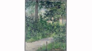 Edouad Manet  Une allée du jardin de Reuil 1882 [upl. by Henigman]