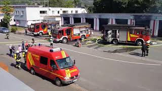 Brand Feuerwehrhaus Olsberg am 13 September 2021 [upl. by Atelahs809]