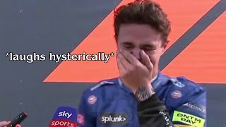 lando norris being lando norris for almost 2 minutes [upl. by Modesty773]