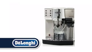 DeLonghi Coffee Machine EC850mp4 [upl. by Eillen]