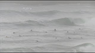 Surfers and bodyboarders Sagres Mareta Portugal 24112022 [upl. by Anneuq119]