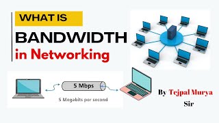 What is Bandwidth  Networking में Bandwidth क्या होती है   Understand in simple language [upl. by Eula]