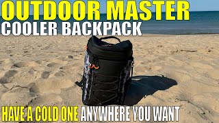 Outdoor Master Cooler Backpack Review  Take Cold Beverages with You Anywhere [upl. by Arielle]