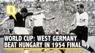 World Cup When Underdogs West Germany Beat Hungary in 1954 Final [upl. by Ahseyt]