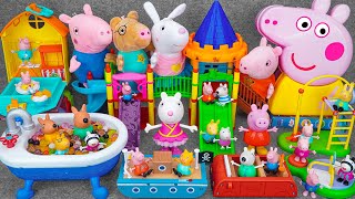 91 Minutes Satisfying with Unboxing Cute Peppa Pig Amusement Park Toys Collection ASMR  Review Toys [upl. by Araeic239]