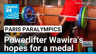 2024 Paralympics powerlifter Hellen Wawiras hopes for a medal • FRANCE 24 English [upl. by Ezara]