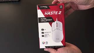 HyperX Pulsefire Haste 2 Quick Unboxing [upl. by Nnaegroeg]