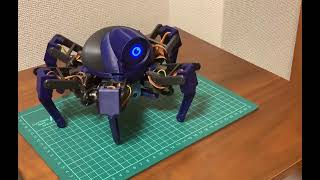 以前作った六脚ロボットのコントローラをM5Stamp S3に換装 [upl. by Kutzer585]