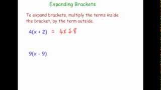 Expanding Brackets  Corbettmaths [upl. by Iilek]