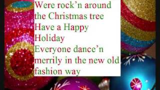 rockn around the Christmas tree lyrics [upl. by Tivad]