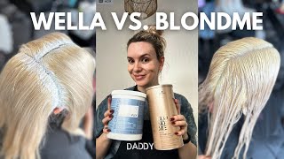 Which Bleach is BEST Testing and Reviewing Wella Blondor for Platinum Blonde Root Touch Ups [upl. by Gaspard377]