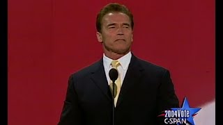 Arnold Schwarzenegger  RNC 2004 [upl. by Kcirddet]