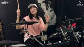 羅小白Swhite 《學貓叫》小潘潘amp小峰峰 Drum Cover [upl. by Nathaniel]