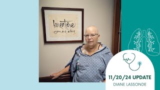 Video 12 Diane Lassonde Health Update [upl. by Carlina]