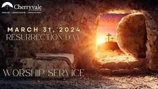 March 31 2024 Resurrection Sunday Worship Service at Cherryvale UMC Staunton VA [upl. by Shulock]