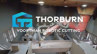 Voortman Robotic Cutting Machinery in Action  Thorburn Group [upl. by Rutherfurd719]