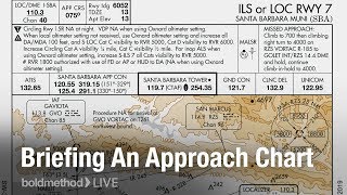 How To Brief An Instrument Approach Boldmethod Live [upl. by Caylor]