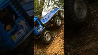 MAN TGA 6X6 DOWNHILL TRIAL TRUCK IN OFFROAD TRACK [upl. by Idnyl313]