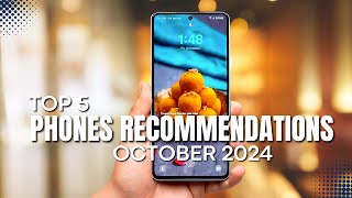 TOP 5 Phone Recommendations October 2024 [upl. by Egap]