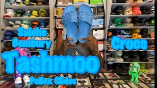 Salehe Bembury Tashmoo Pollex slides x Crocs Review  on foot [upl. by Chang790]