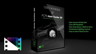 Awesome Camera Solving in Final Cut Pro with FCPX Auto Tracker 3D Teaser [upl. by Phila]