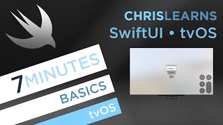 2020 SwiftUI  tvOS Basics  7 Minutes [upl. by Ricki]