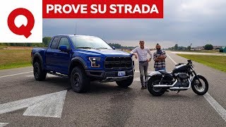 Ford F150 Raptor la prova su strada  Quattroruote [upl. by Horatius]