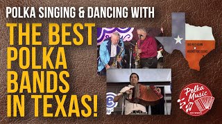 Polka Singing amp Dancing with The Best Polka Bands in Texas [upl. by Ecniuq]