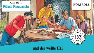 Fünf Freunde Folge 153 und der weiße Hai  Hörprobe zum Hörspiel [upl. by Cyprio]