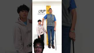 World tallest man alive comedy funny magic challenge diycrafts nba [upl. by Emerson]