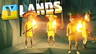 Ylands  EXPLORING the SECRET CAVE and Building a BASE  Ylands Gameplay [upl. by Gabe821]