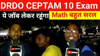 DRDO CEPTAM10 Exam Review 3rd shift  DERDO Exam analysis [upl. by Tiffany]