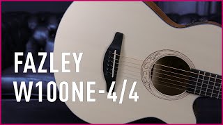 Fazley W100NE44 Guitare Folk électroacoustique Impression I Bax Music FR [upl. by Lola853]